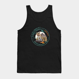 I Can Resist Everything Except Inspirational Quote Phrase Text Tank Top